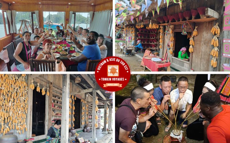 Circuit en famille franco vietnamienne au Vietnam avec l'agence locale Tonkin Voyage en juillet 2025